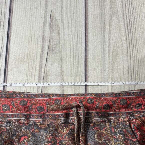 Silk Blend Dakota Designs Hippy Boho Paisley Gold toned Details Size M - Picture 5 of 11